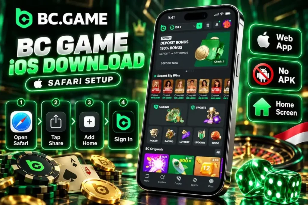 BC Game iOS mobile access and installation guide