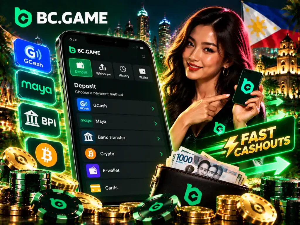 BC Game Philippines deposits and withdrawals payment methods
