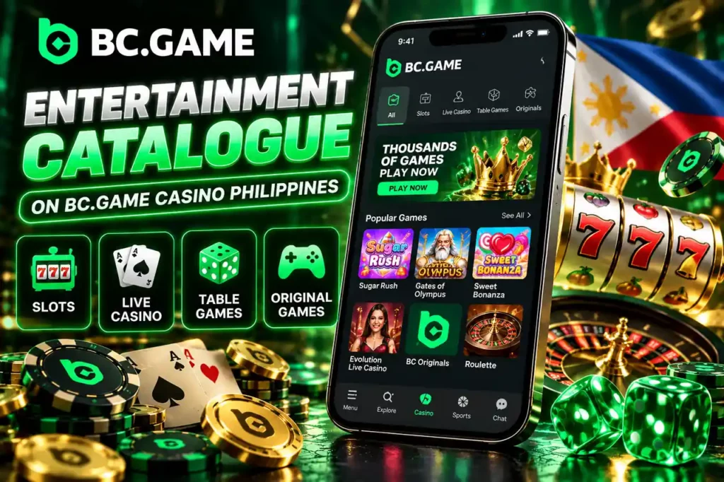 BC Game Philippines mobile access on smartphone