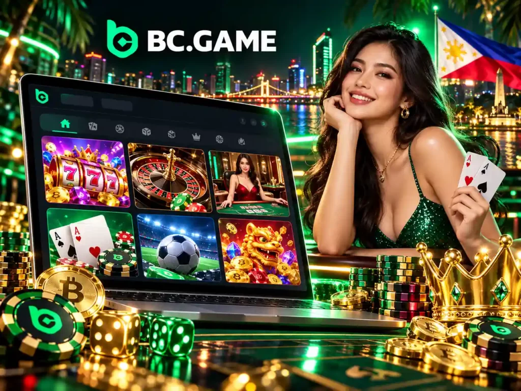 BC Game Philippines platform overview with casino and sportsbook features