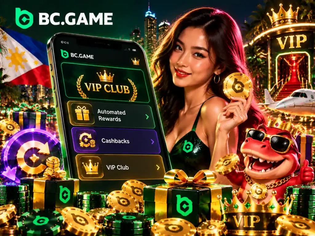 BC Game Philippines VIP club loyalty program