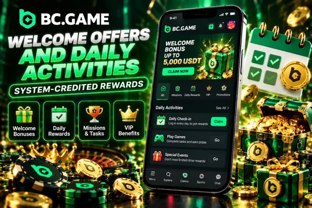 BC Game Philippines VIP program and daily rewards