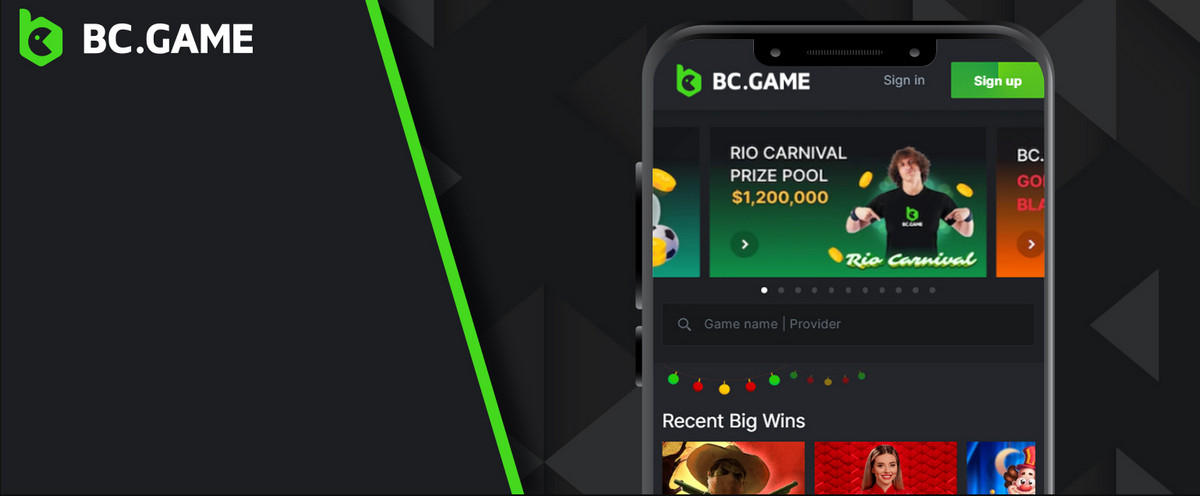 mobile version BC.Game