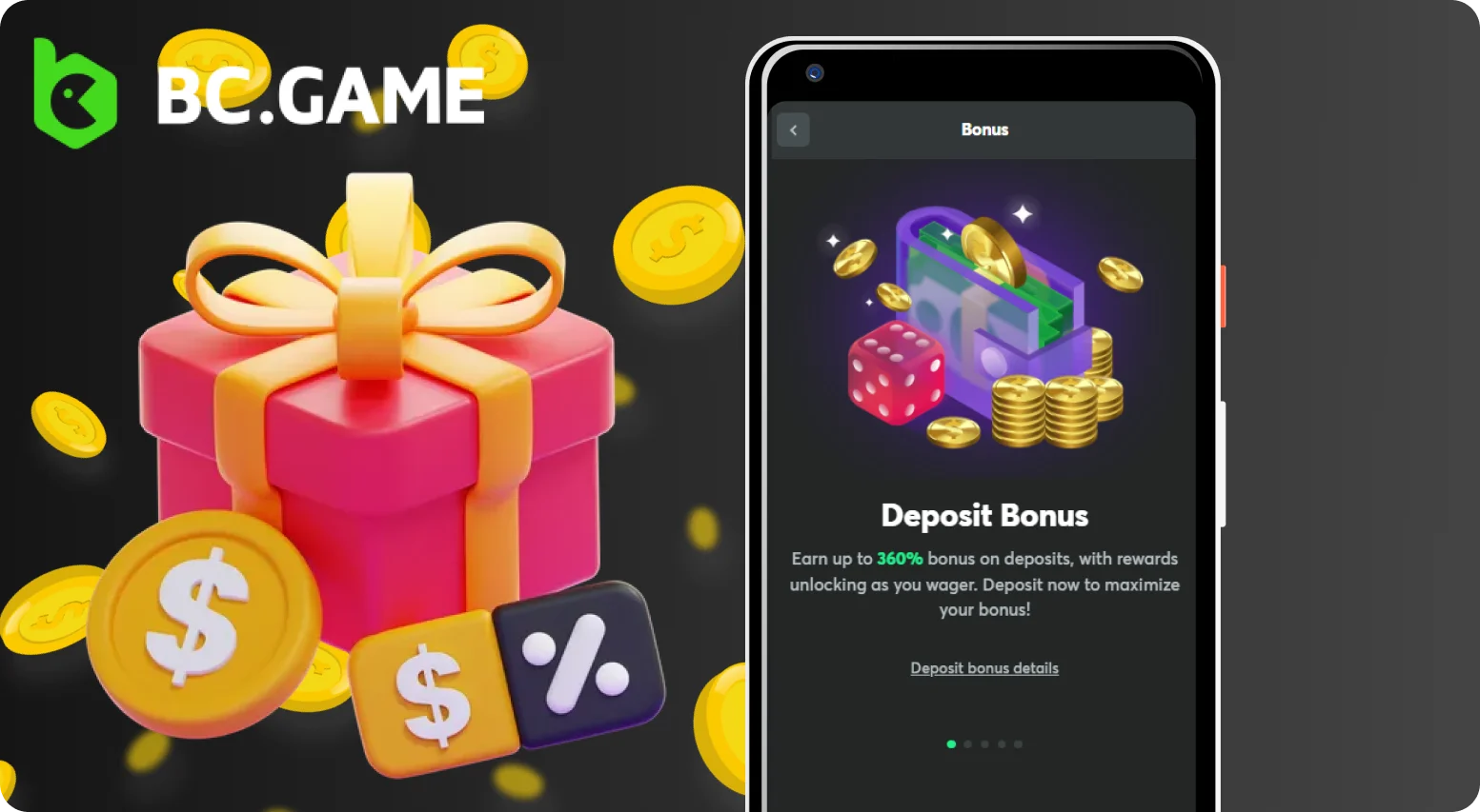 Get 180% Sign-Up Bonus and Start Playing Now