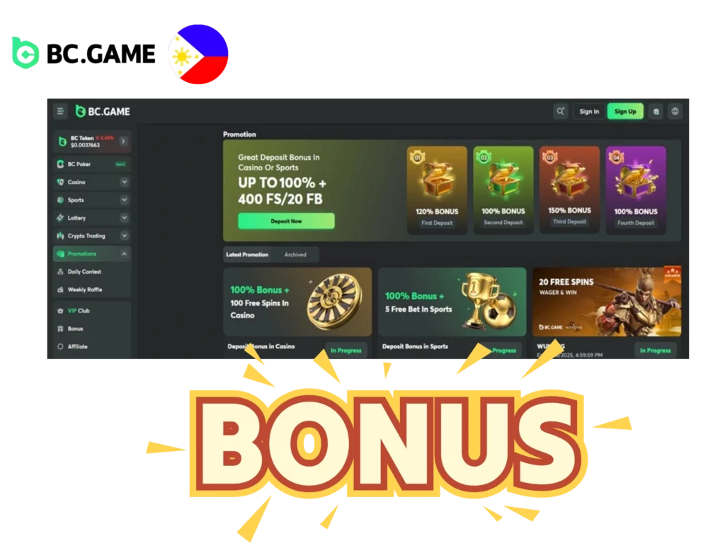 Deposit Bonus