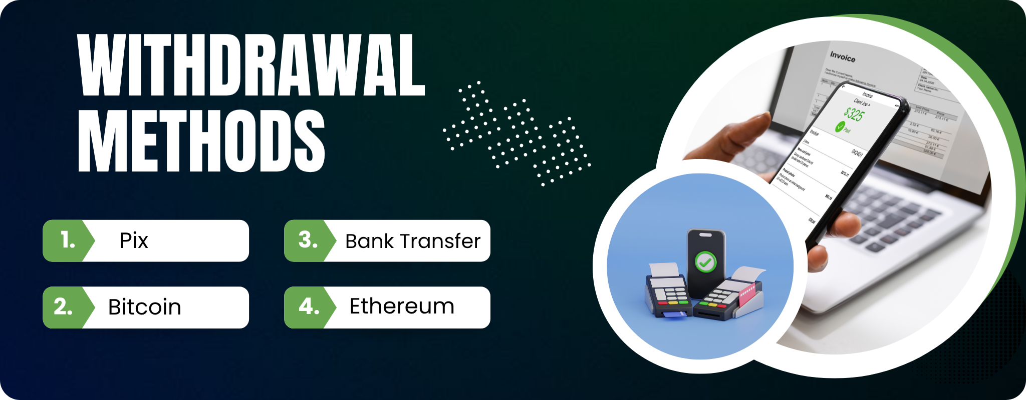 Deposits and Withdrawals